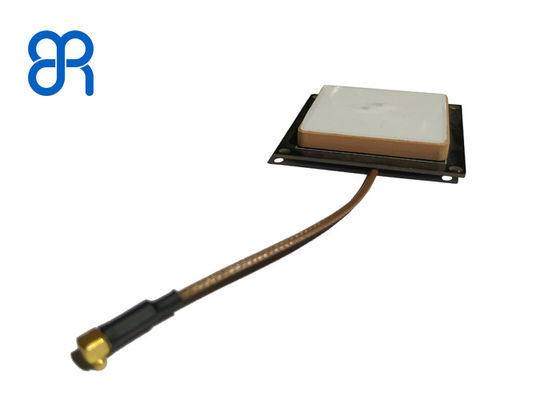 RFID 소형 독자 SMA 연결관을 위한 백색 UHF RFID 세라믹 안테나 902-928MHz
