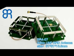 BRA-07 860-960MHz 소형 UHF RFID 안테나, 원형 편파 휴대형 RFID 안테나